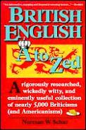 British English A to Zed