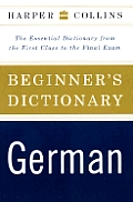 Harpercollins Beginners German Dictionary