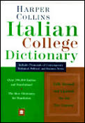 Harpercollins Italian College Dictionary