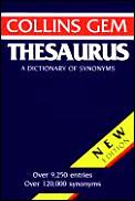 Collins Gem Thesaurus
