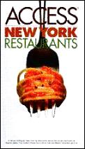 Access New York Restaurants 1st Edition