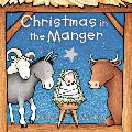 Christmas in the Manger Padded Board Book