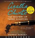 The Mystery of Three Quarters Low Price CD: The New Hercule Poirot Mystery