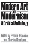 Modern Art & Modernism A Critical Anthology
