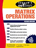 Schaums Outline Of Theory & Problems Of Matrix Operations