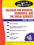 Schaum's Outline of Calculus for Business, Economics, and the Social Sciences