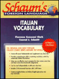 Schaums Italian Vocabulary 1st Edition