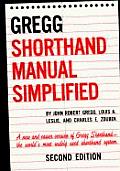 Gregg Shorthand Manual Simplified 2nd Edition