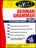 Schaums Outline Of German Grammar 3rd Edition