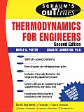 Thermodynamics for Engineers Theory & Problems Schaums Outline Series