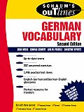Schaums Outline German Vocabulary 2nd Edition