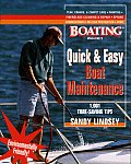 Quick & Easy Boat Maintenance 1001 Time Saving Tips