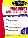 Schaums Outline of Probability & Statistics 2nd Edition