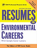 Resumes For Environmental Careers 2nd Edition