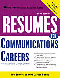 Resumes for Communications Careers With Sample Cover Letters