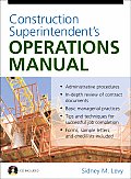 Construction Superintendent's Operations Manual