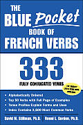 Blue Pocket Book of French Verbs 333 Fully Conjugated Verbs