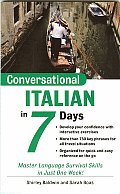 Conversational Italian in 7 Days Package Book 2cds