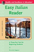 Easy Italian Reader A Three Part Text for Beginning Students