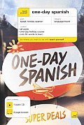 Teach Yourself One Day Spanish Book 1cd With Book
