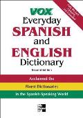 Vox Everyday Spanish & English Dictionary English Spanish Spanish English 2nd Edition