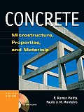 Concrete Microstructure Properties & Materials With CDROM