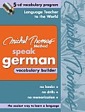 Michel Thomas Method Speak German Vocabulary Builder With Zipper Case