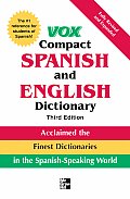 Vox Compact Spanish & English Dictionary 3rd Edition Vinyl