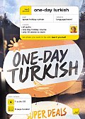Teach Yourself One Day Turkish Guide with audio CD
