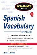 Schaums Outline Of Spanish Vocabulary 3rd Edition