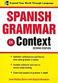 Spanish Grammar In Context 2nd Edition