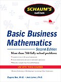 Schaum's Outline of Basic Business Mathematics, 2ed