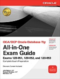 OCA OCP Oracle Database 11g All In One Exam Guide Exams 1Z0 051 052 & 053