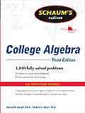 Schaums Outline Of College Algebra 3rd Edition