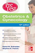 Obstetrics & Gynecology Pretest Self Assessment & Review 13 E