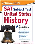 McGraw Hills SAT Subject Test United States History 3rd Edition