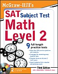 McGraw Hills SAT Subject Test Math Level 2 With CD ROM 3rd Edition