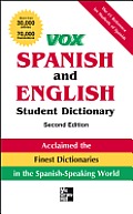 Vox Spanish & English Student Dictionary 2nd Edition