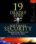 19 Deadly Sins Of Software Security Programming