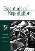Essentials Of Negotiation 2nd Edition