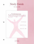 Student Study Guide to Accompany Contemporary Management