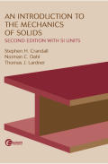 Introduction to the Mechanics of Solids Second Edition with Si Units