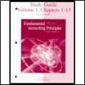 Study Guide, Volume I Chapters 1-13 for Use with Fundamental Accounting Principles