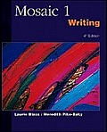 Mosaic 1 Writing 4th Edition