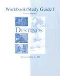 Destinos Workbook Study Guide I Lec 1 26
