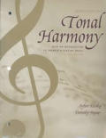 Workbook For Tonal Harmony With An Introduction