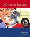 American Record Volume 2 Since 1865 5th Edition