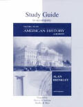 Study Guide Vol 1 for use with American History
