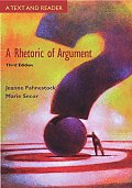Rhetoric Of Argument Text & Reader