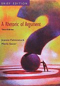 Rhetoric Of Argument 3rd Edition